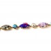 Round and navette rhinestones cup chains Round and navette rhinestones cup chains